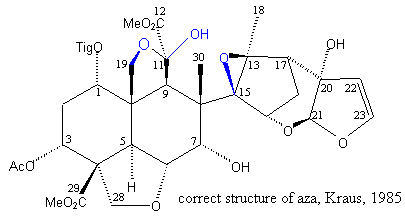 final structure of aza
at 1985
